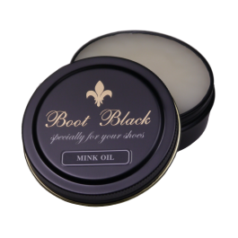 Boot Black Mink Oil - naaritsaõli määrdekreem